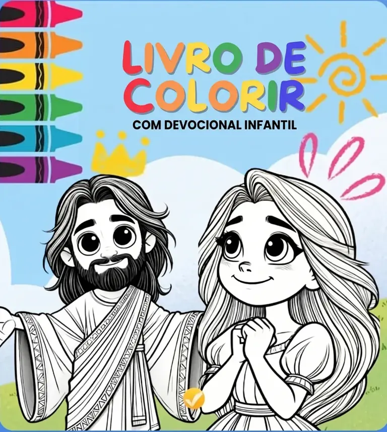 21 Livros Cristãos para Colorir